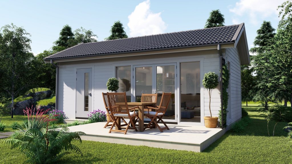 Bohus Classic 30 Attefallshus med loft och taklätta