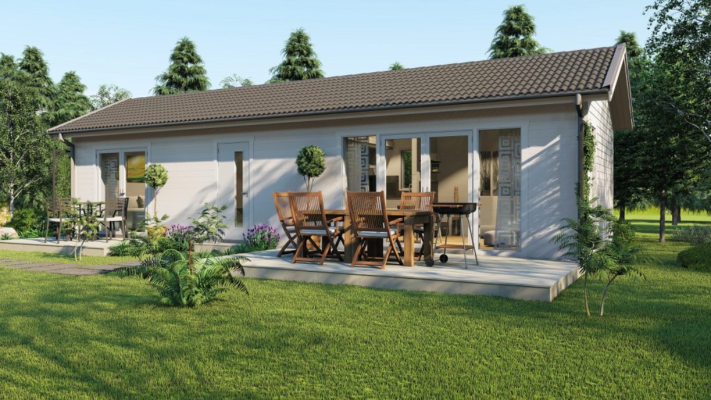 Bohus Classic 50 fritidshus med taklätta och loft