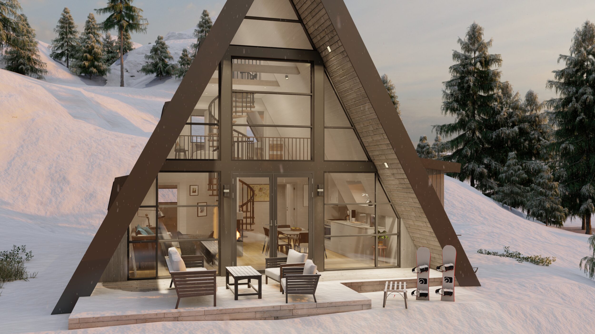 A-Frame house 110