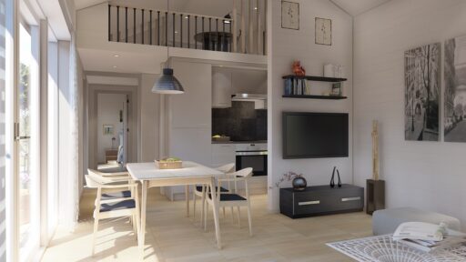 Bohus Classic loft illustration - Fritidshus och Attefallshus