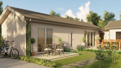 Bohus Classic Smart Villa 80kvm fritidshus med gäststuga (attefallshus) och förråd